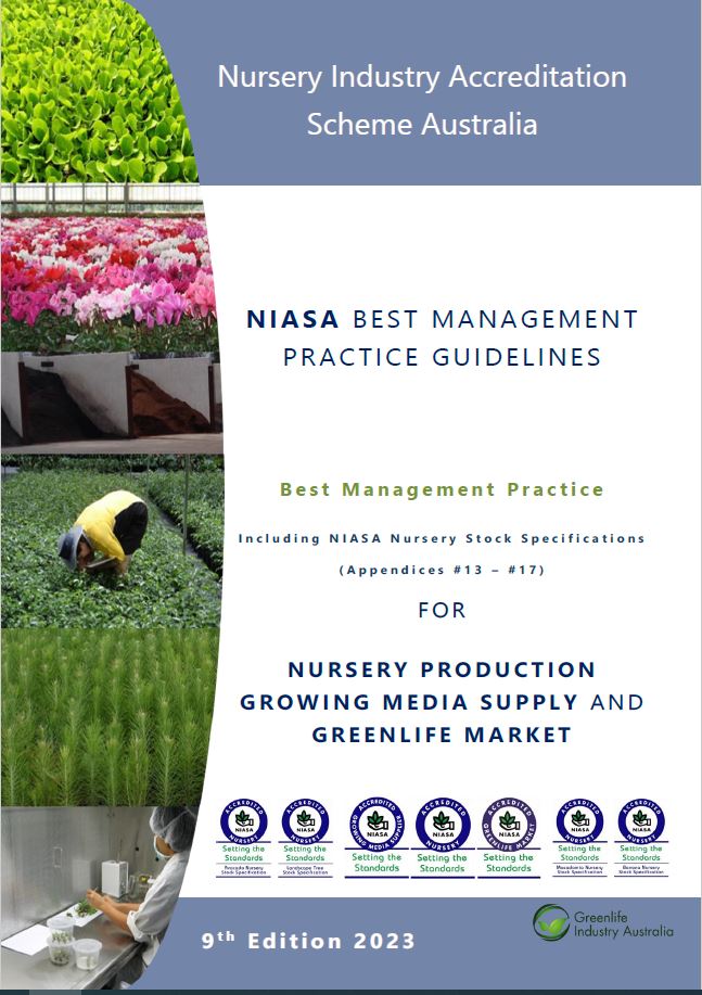 Nursery Industry Accreditation Scheme Australia NIASA Guidelines (PDF)